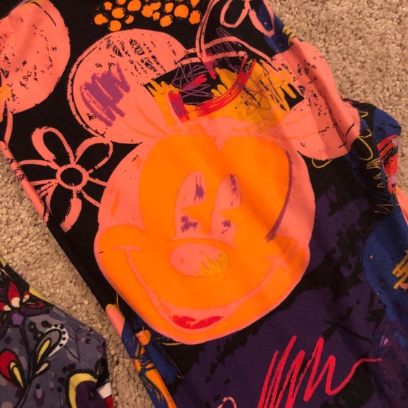 Women’s Lularoe leggings Disney OS - Picture 4 of 4